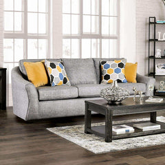 Jarrow Light Gray Stationary Sofa & Loveseat 2pc - Ornate Home