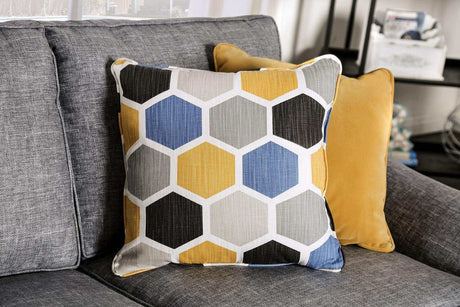 Jarrow Light Gray Stationary Sofa & Loveseat 2pc - Ornate Home