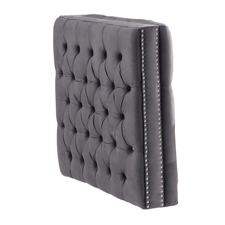 Jaszira Gray Velvet Modular Sofa Units / Create your own Style - Ornate Home