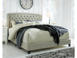 Jerary Gray Upholstered Bed - Ornate Home