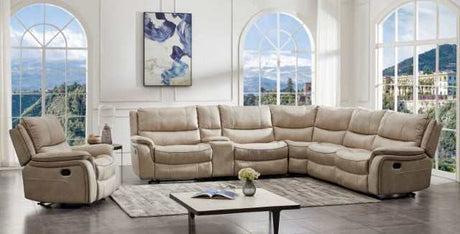 Jerominus Beige Sectional - Ornate Home