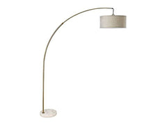 Jess Antique Gold Arch Lamp - Ornate Home