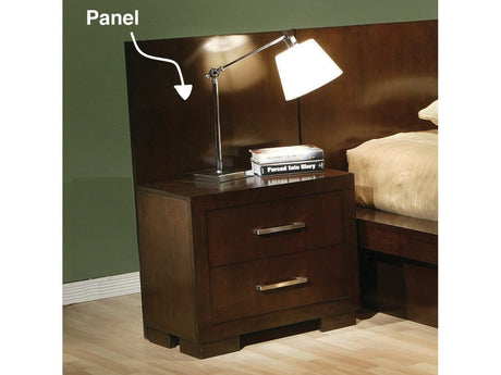 Jessica Cappuccino Nightstand Panels (Set of 2) - Ornate Home