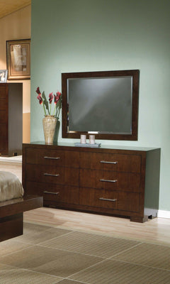 Jessica Cappuccino Wall Mirror - Ornate Home