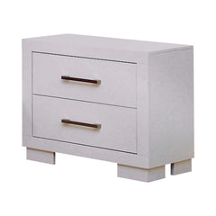 Jessica White 4pc Queen Bedroom Set - Ornate Home