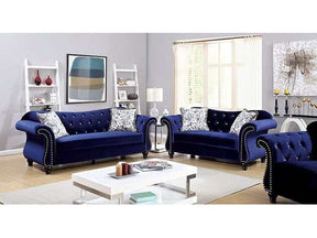 Jolanda Blue Chair - Ornate Home