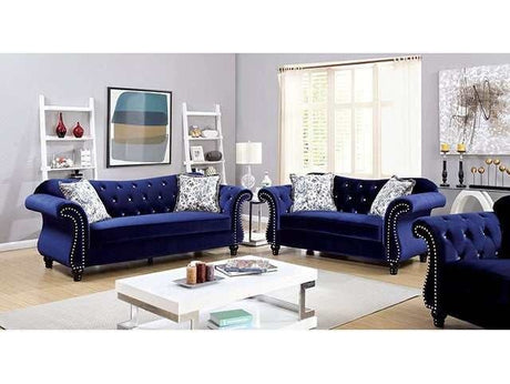 Jolanda Blue Chair - Ornate Home