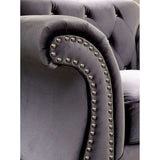 Jolanda Gray Chair - Ornate Home