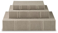 Jolina Beige Box (Set of 3) - Ornate Home
