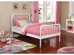 Jones White Twin Bed - Ornate Home