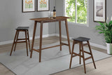 Jordanne Walnut Bar Table - Ornate Home