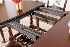 Jordyn Brown Cherry Dining Table - Ornate Home