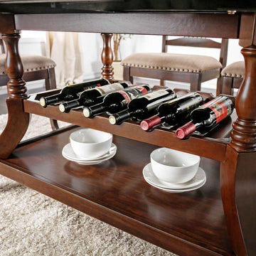 Jordyn Brown Cherry Dining Table - Ornate Home