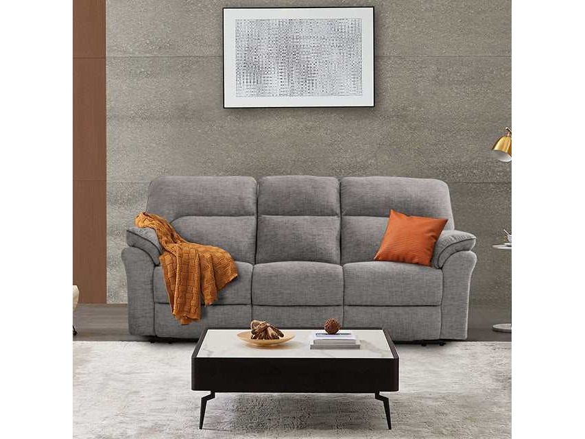 Josias Light Gray Fabric Sofa - Ornate Home