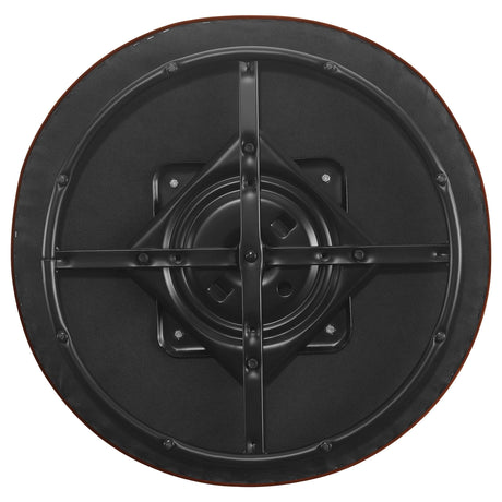 Joyce Burnt Orange Swivel Chair - Ornate Home