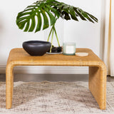 Juanita Natural Coffee Table - Ornate Home