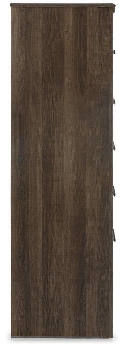 Juararo Dark Brown Chest of Drawers - Ornate Home