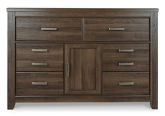 Juararo Dark Brown Dresser - Ornate Home