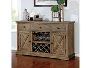 Julia Light Oak Server - Ornate Home