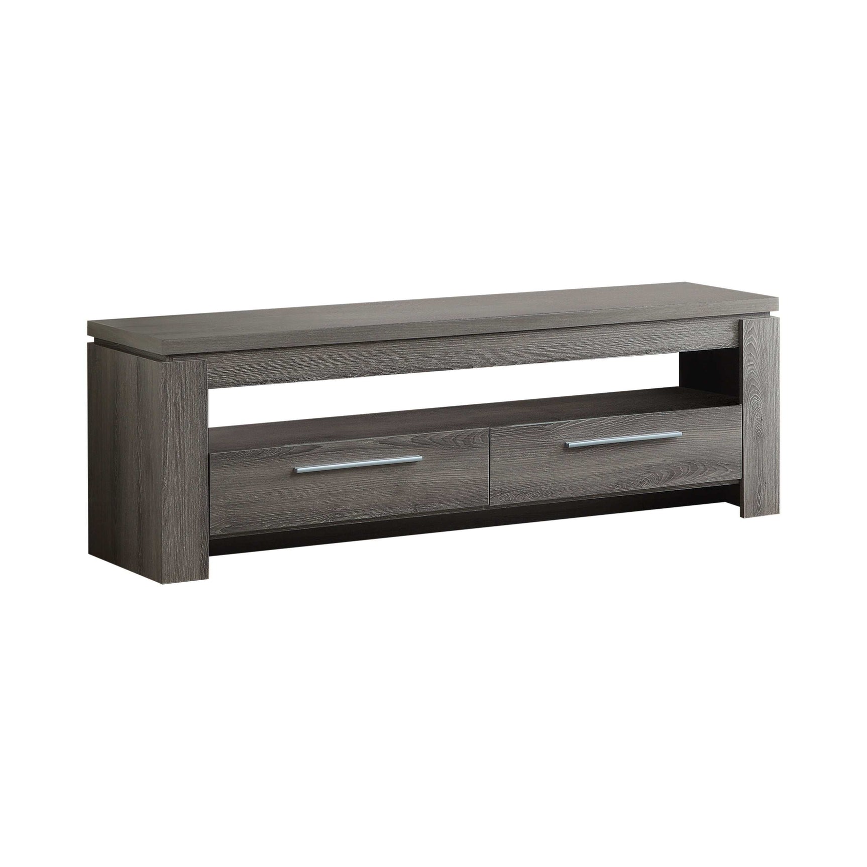 Julius Weathered Grey TV Console - Ornate Home