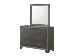 Kaia Gray Mirror - Ornate Home