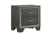 Kaia Gray Nightstand - Ornate Home
