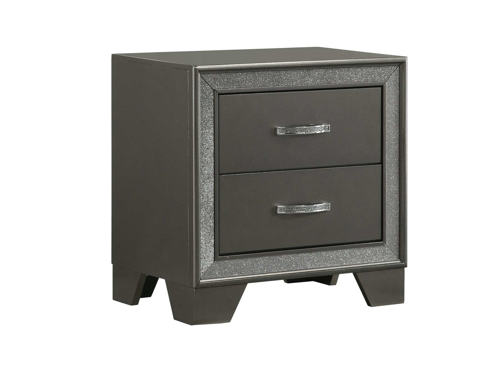 Kaia Gray Nightstand - Ornate Home
