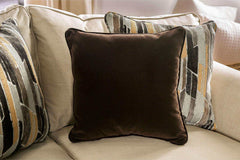 Kailyn Sand Stationary Sofa & Loveseat 2pc - Ornate Home