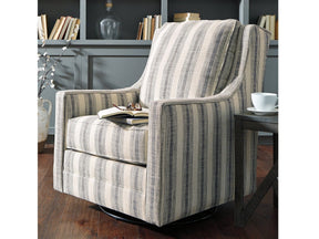 Kambria Swivel Accent Chair - Ornate Home