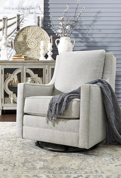 Kambria Swivel Accent Chair - Ornate Home