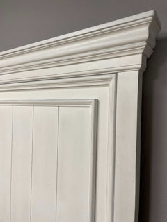 Kanwyn Whitewash California King Panel Bed - Ornate Home