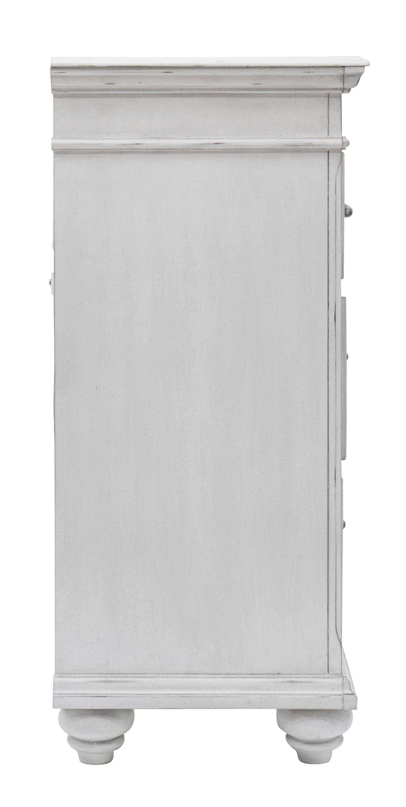 Kanwyn Whitewash Dresser & Mirror - Ornate Home