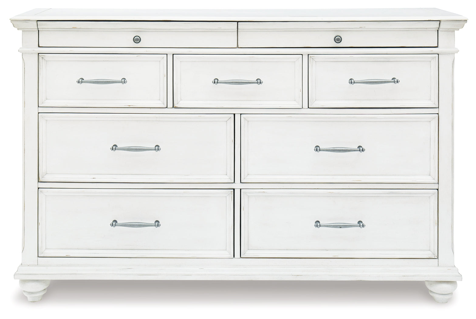 Kanwyn Whitewash Dresser - Ornate Home
