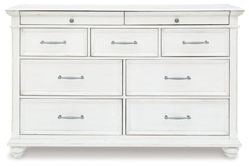 Kanwyn Whitewash Dresser - Ornate Home