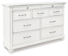 Kanwyn Whitewash Dresser - Ornate Home