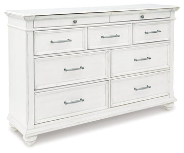 Kanwyn Whitewash Dresser - Ornate Home