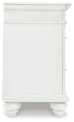 Kanwyn Whitewash Nightstand - Ornate Home