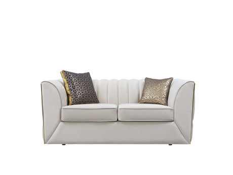 Karlie Velvet Sofa & Loveseat / 2pc - Ornate Home