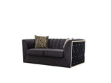 Karlie Velvet Sofa & Loveseat / 2pc - Ornate Home