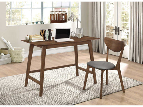 Karri Walnut 2pc Writing Desk Set - Ornate Home