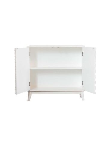 Kati White Accent Cabinet - Ornate Home