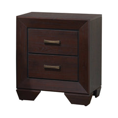Kauffman Dark Cocoa 5pc Eastern King Bedroom Set - Ornate Home
