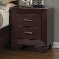 Kauffman Dark Cocoa 5pc Queen Bedroom Set - Ornate Home