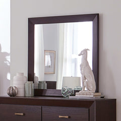 Kauffman Dark Cocoa Mirror - Ornate Home