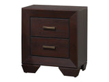 Kauffman Dark Cocoa Nightstand - Ornate Home