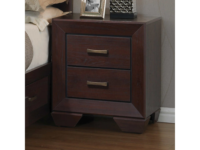 Kauffman Dark Cocoa Nightstand - Ornate Home
