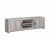 Kayla Grey Driftwood 71" TV Console - Ornate Home