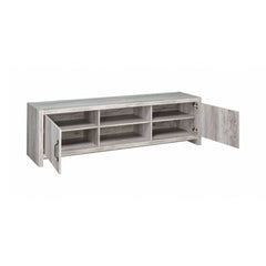 Kayla Grey Driftwood 71" TV Console - Ornate Home