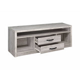 Kayla Grey Driftwood TV Console - Ornate Home