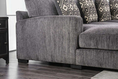 Kaylee Gray 3pc LAF Sectional Sofa - Ornate Home